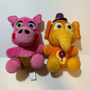 Funko FNAF Five Nights at Freddy's Pigpatch & Orville Plush Pizza Simulator 2020